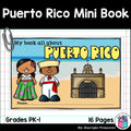 Puerto Rico Mini Book for Early Readers - A Country Study