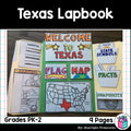 Texas Lapbook for Early Learners - A State Study