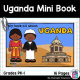 Uganda Mini Book for Early Readers - A Country Study