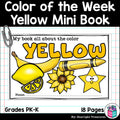Colors of the Week: Yellow Mini Book 