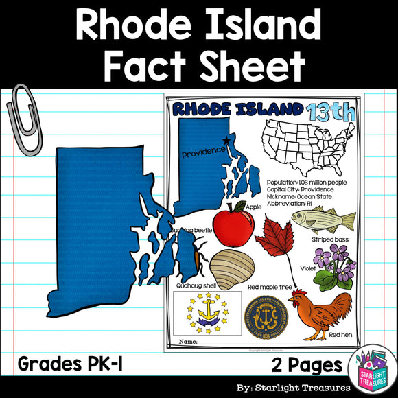 Rhode Island Fact Sheet