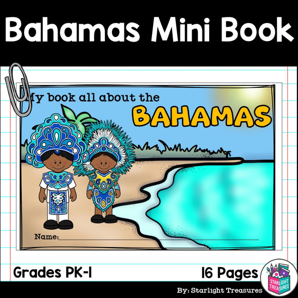 Bahamas Mini Book for Early Readers - A Country Study