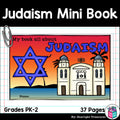 Judaism Mini Book for Early Readers: World Religions