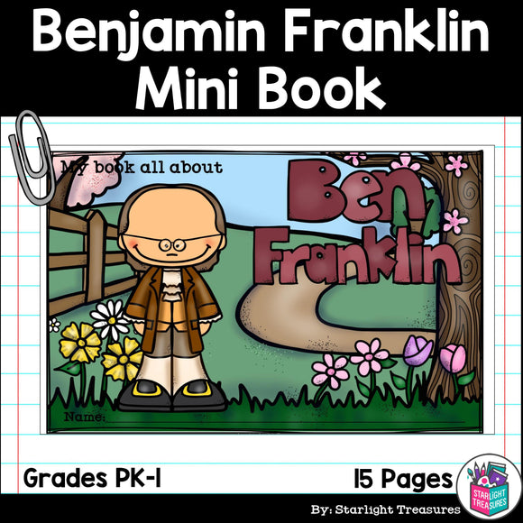 Benjamin Franklin Mini Book for Early Readers: Inventors