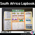 South Africa Lapbook for Early Learners - A Country Study
