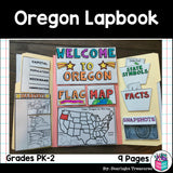 Oregon Lapbook for Early Learners - A State Study