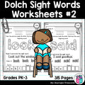 Dolch Sight Words Worksheets and Activities for Early Readers #2