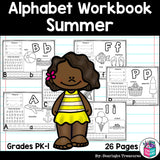 Worksheets for A-Z - Summer Theme