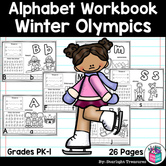 Worksheets A-Z Winter Olympics 2018