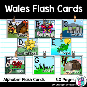 Wales Flash Cards