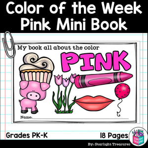 Colors of the Week: Pink Mini Book