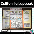 California Lapbook for Early Learners - A State Study