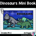 Dinosaurs Mini Book for Early Readers