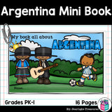 Argentina Mini Book for Early Readers 