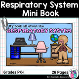 Human Body Systems: Respiratory System Mini Book for Early Readers