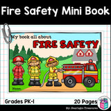 Fire Safety Mini Book for Early Readers