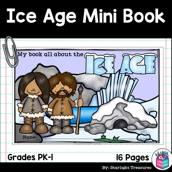 Ice Age Mini Book for Early Readers