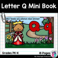 Alphabet Letter of the Week: The Letter Q Mini Book