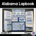 Alabama Lapbook for Early Readers