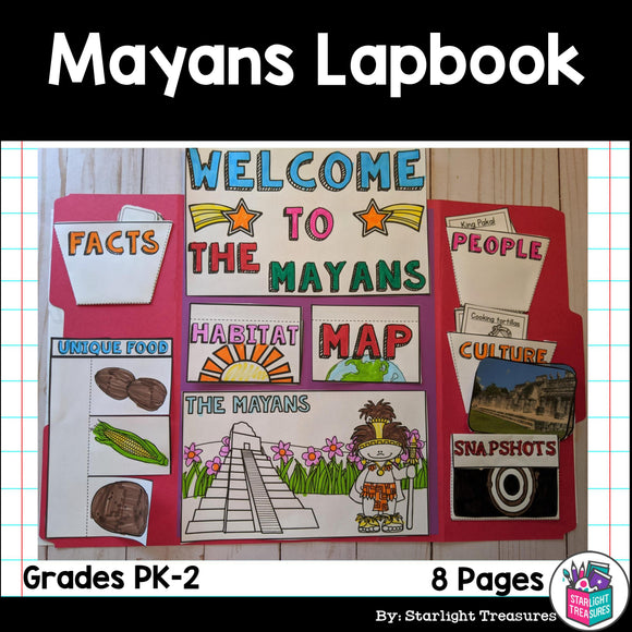 Mayan Lapbook for Early Learners - Ancient Civilizations