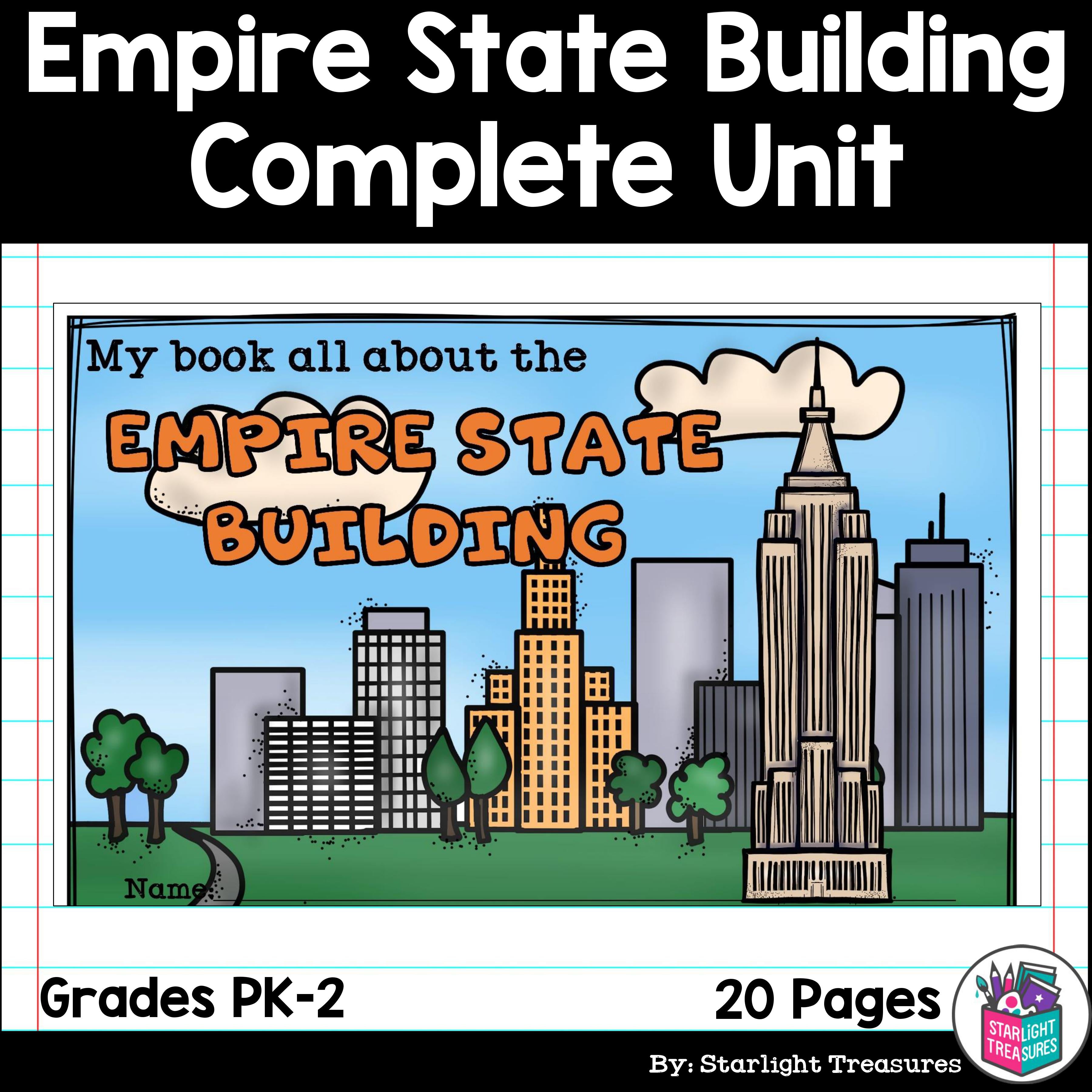 Empire State Building Complete Unit for Early Learners - World Landmarks