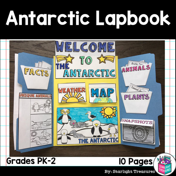 Antarctic Lapbook for Early Learners
