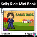 Sally Ride Mini Book for Early Readers: Women's History Month