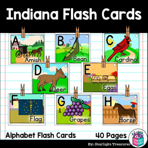 Indiana Flash Cards