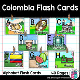 Colombia Flash Cards