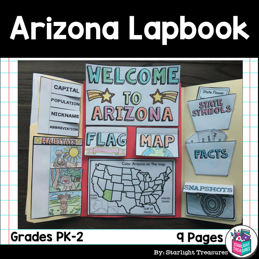 Arizona Lapbook for Early Learners