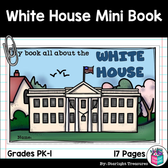 White House Mini Book for Early Readers: American Symbols