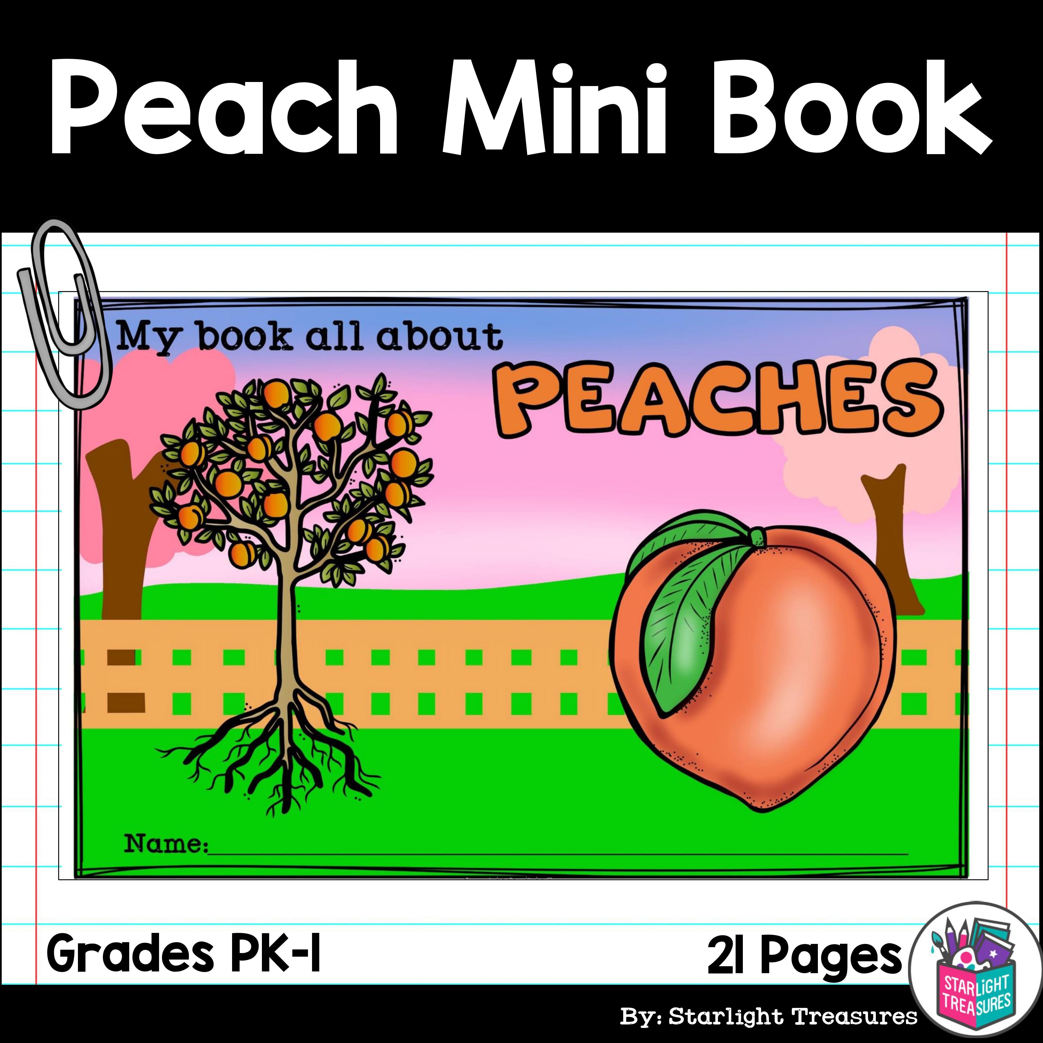 Peach Mini Book for Early Readers