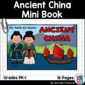 Ancient China Mini Book for Early Readers - Ancient Civilizations Activities