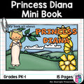 Princess Diana Mini Book for Early Readers: Women's History Month