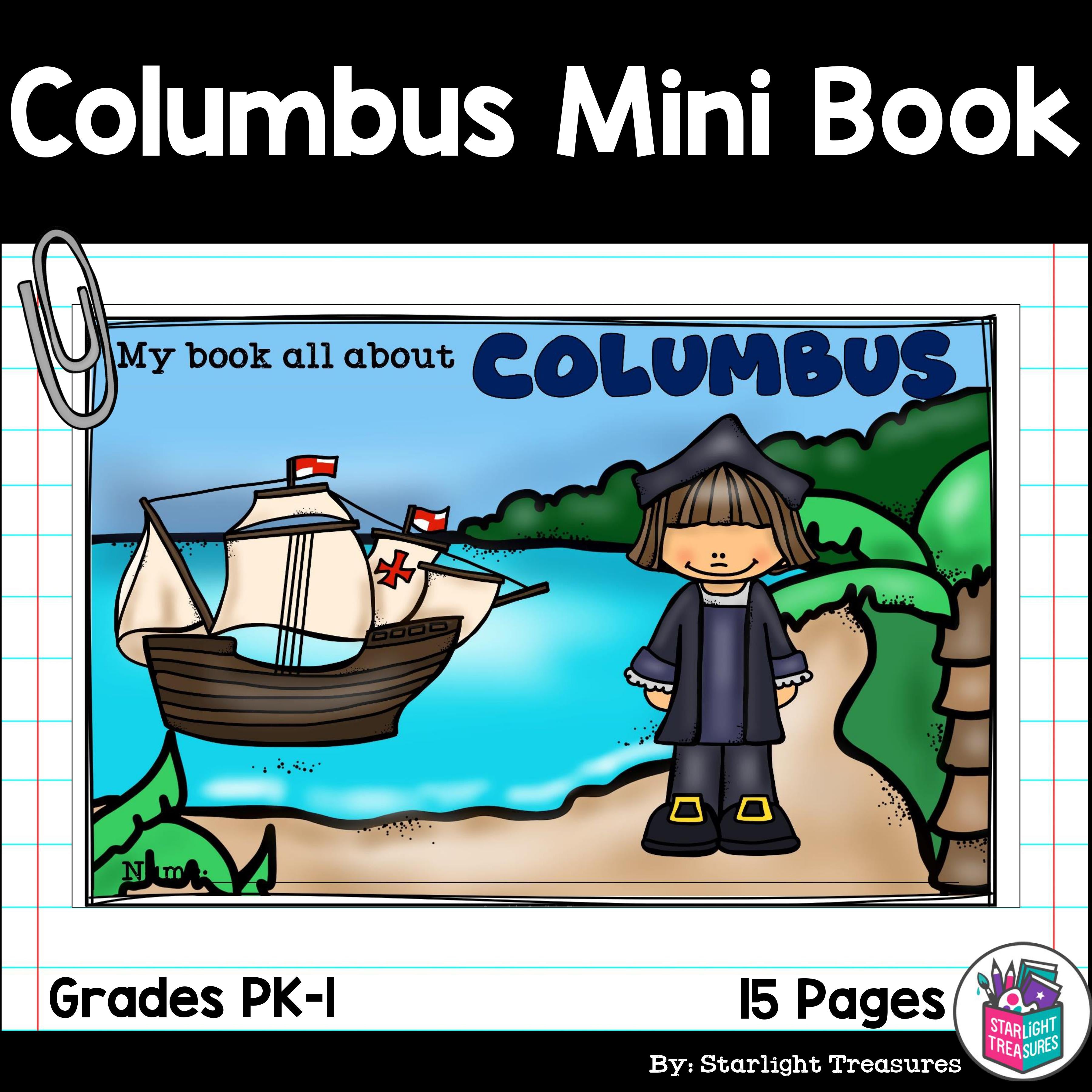 Christopher Columbus Mini Book for Early Readers: Early Explorers