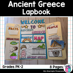 Ancient Greece Lapbook for Early Learners