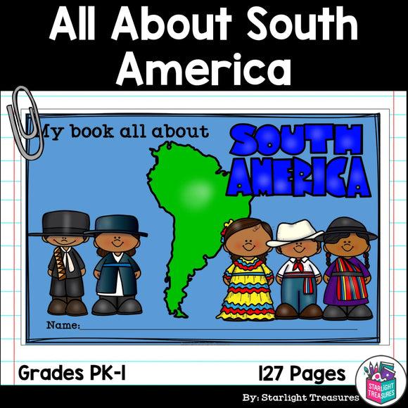 All About South America Complete Unit