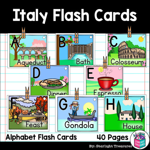 Italy Flash Cards