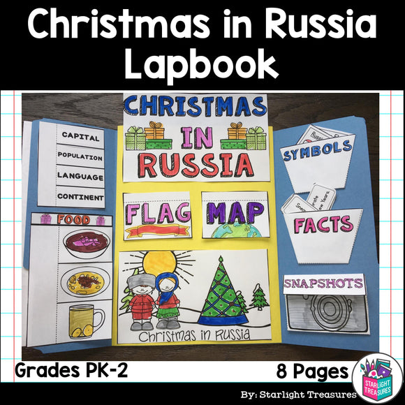 Christmas in Russia Lapbook for Early Learners