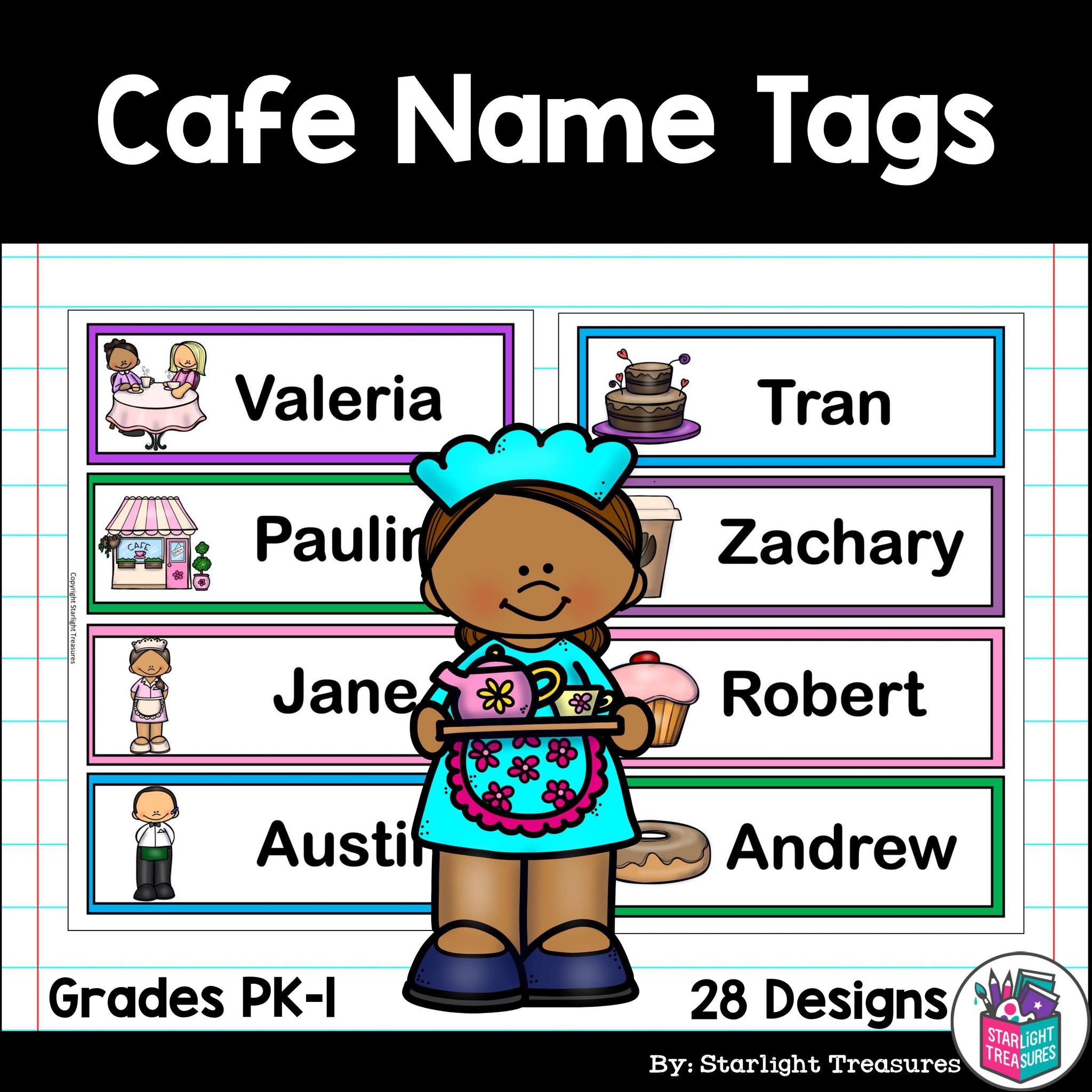 Cafe Desk Name Tags Editable Name Tags Starlight Treasures LLC cafe-desk-name-tags-editable-name-tags-starlight-treasures-llc