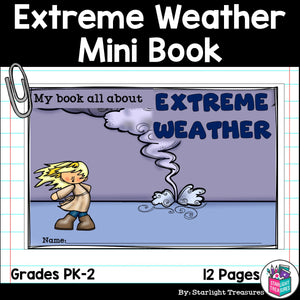 Extreme Weather Mini Book for Early Readers