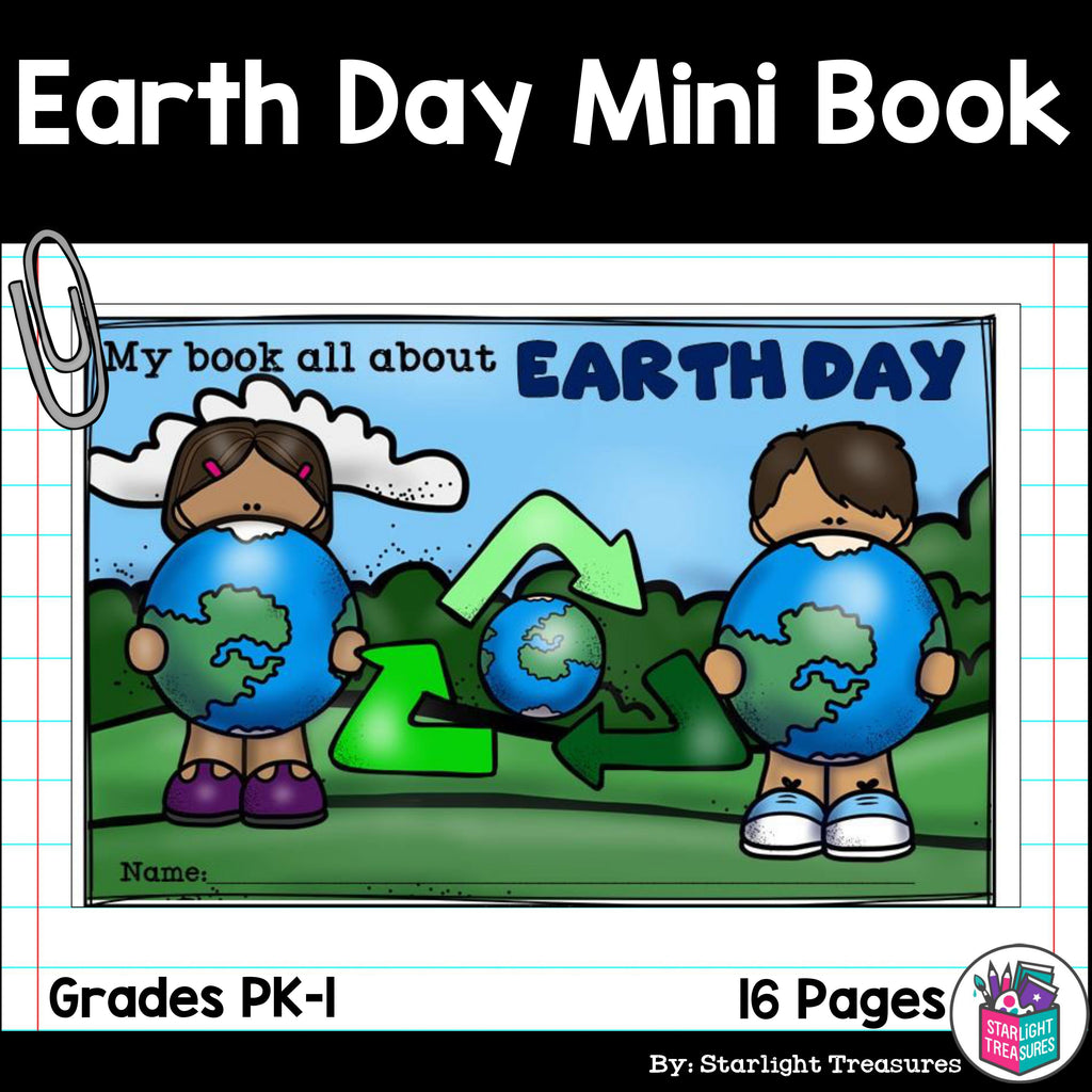 Earth Day Mini Book for Early Readers