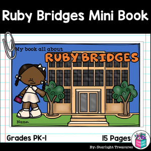 Ruby Bridges Mini Book for Early Readers: Black History Month