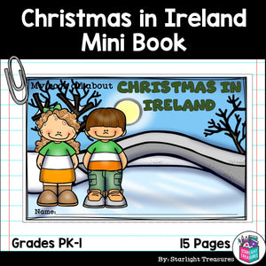 Christmas in Ireland Mini Book for Early Readers