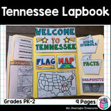 Tennessee Lapbook for Early Learners - A State Study