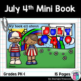 Independence Day Mini Book for Early Readers