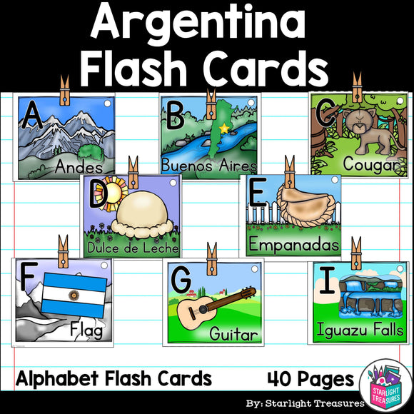 Argentina Flash Cards