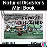 Natural Disasters Mini Book for Early Readers