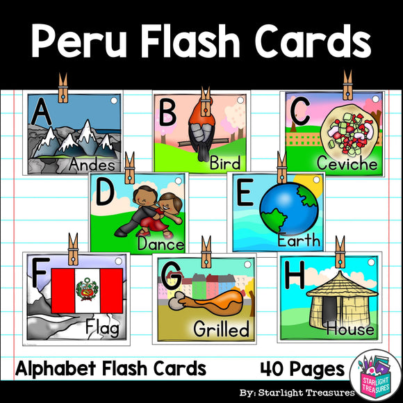 Peru Flash Cards