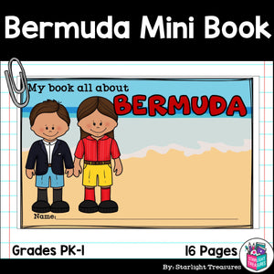 Bermuda Mini Book for Early Readers - A Country Study